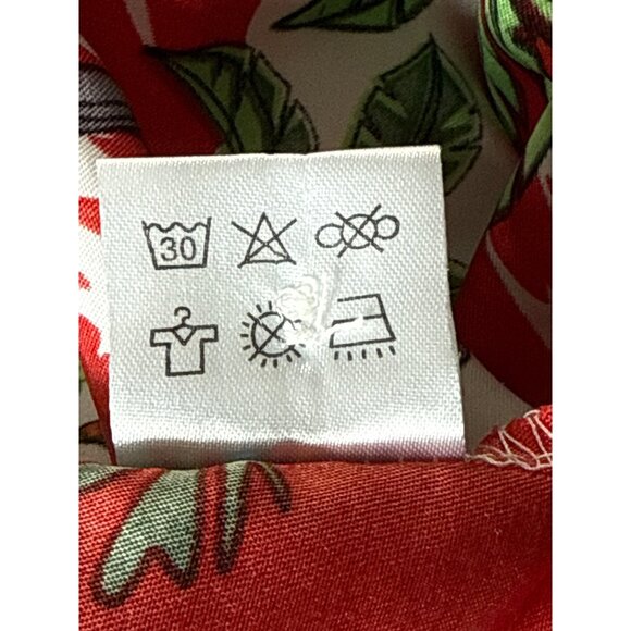 SSLR Mens Collection Hawaiian Surfing Santa Red Short Sleeve Button-Up Shirt 3XL - Picture 6 of 7